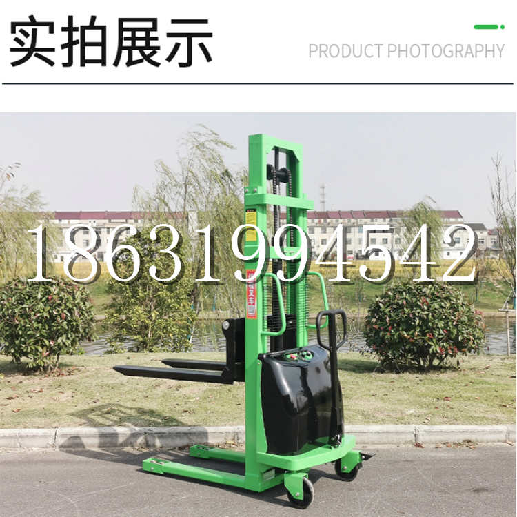 宁城县电动叉车堆高车液压铲车电瓶1吨2吨站驾步行式小型全自动叉车